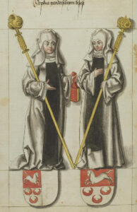 Kanonissen (16. Jh.) - Adelaide, Äbtissin von Quedlinburg und Sophia, Äbtissin von Gandersheim