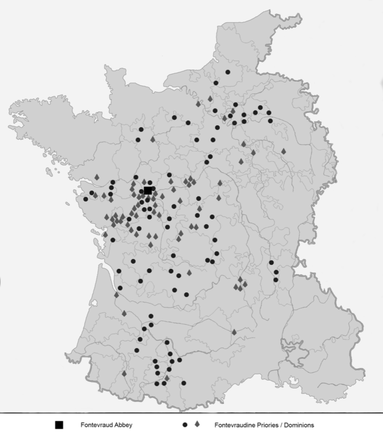 Fontevraud and its network by Annalena Müller